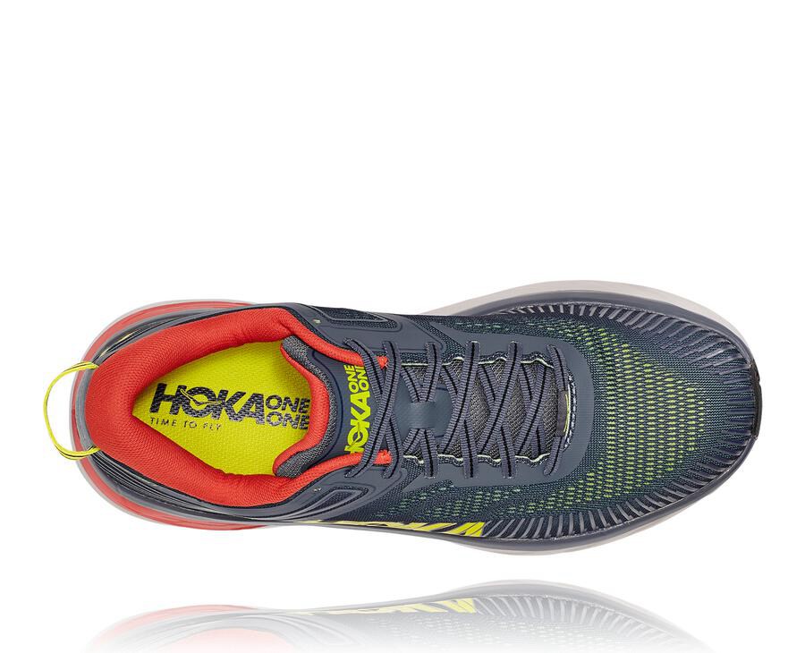 Hoka One One Løbesko Herre - Bondi 7 - Mørkeblå - 843571NMY